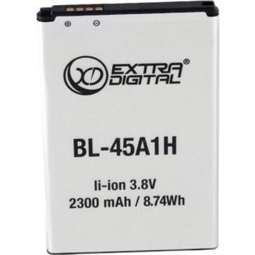 Аккумулятор для телефона EXTRADIGITAL LG K10 (BL-45A1H) 2300 mAh (BML6430)