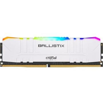 Оперативная память Crucial Ballistix White DDR4-3600 16GB CL16 RGB (BL16G36C16U4WL)