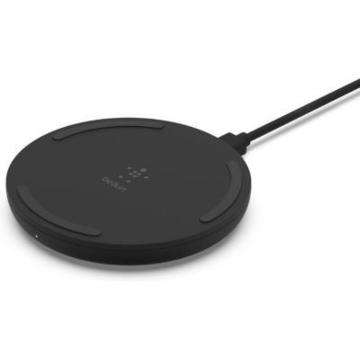 Зарядное устройство Belkin Pad Wireless Charging Qi 15W black (WIA002VFBK)