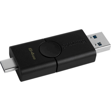 Флеш пам'ять USB Kingston 64GB Type-C DT Duo
