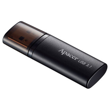 Флеш пам'ять USB Apacer 32GB USB 3.1 AH25B Black (AP32GAH25BB-1)