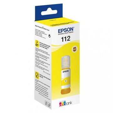 Чорнило Epson 112 EcoTank Pigment Yellow ink (C13T06C44A)
