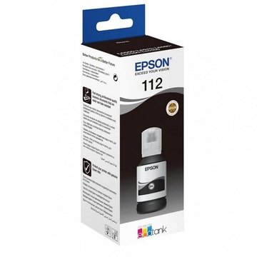 Чернило Epson 112 EcoTank Pigment Black ink (C13T06C14A)
