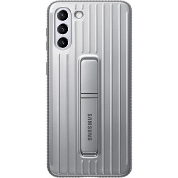 Чохол-накладка Samsung Protective Standing Cover Galaxy S21+ (G996) Light Gray