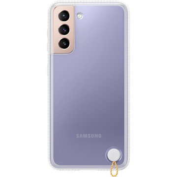 Чехол-накладка Samsung Clear Protective Cover Galaxy S21 (G991) White