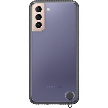 Чехол-накладка Samsung Clear Protective Cover Galaxy S21+ (G996) Black