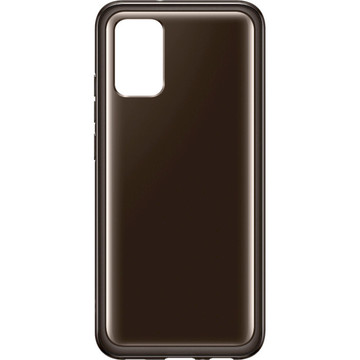 Чехол-накладка Samsung Soft Clear Cover Galaxy A02s (A025) Black (EF-QA025TBEGRU)