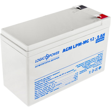 Акумуляторна батарея для ДБЖ LogicPower 12V 9AH (LPM-MG 12 - 9 AH)