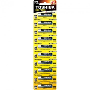 Батарейка Toshiba AAA/LR03 BL10шт