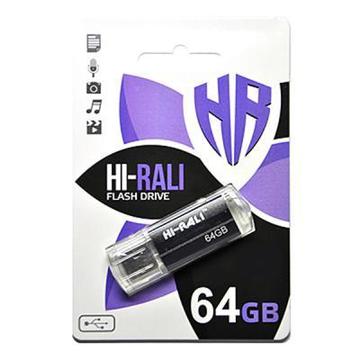 Флеш пам'ять USB Hi-Rali 64GB Corsair Series Black (HI-64GBCORBK)