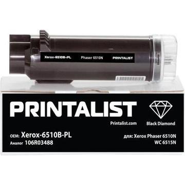 Картридж Printalist Xerox Ph6510N WC 6515N 106R03488 Black (Xerox-6510B-PL)