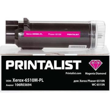 Картридж Printalist Xerox Ph6510N WC 6515N 106R03694 Magenta (Xerox-6510M-PL)