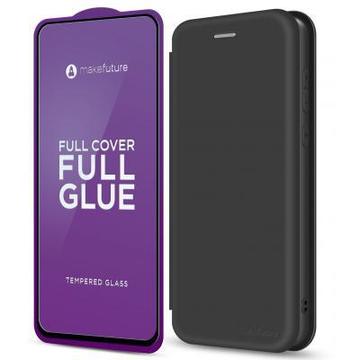 Захисне скло та плівка MakeFuture Samsung A11 + case Flip Flack (MSFP-SA11BK)