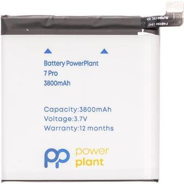 Акумулятор для мобільного телефону PowerPlant OnePlus 7 Pro (BLP699) 3800mAh (SM130450)