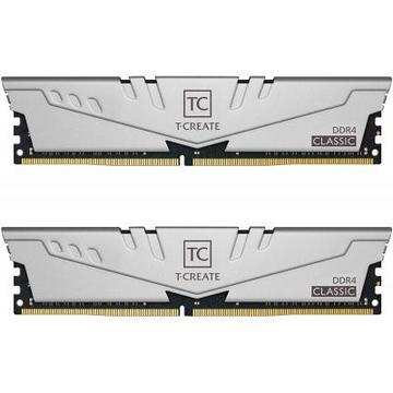 Оперативна пам'ять Team DDR4 16GB T-Create Classic 10L Gray (TTCCD416G2666HC19DC01)