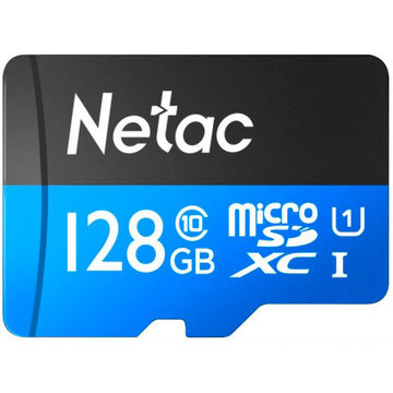 Карта пам'яті  Netac 128GB microSDXC class 10 UHS-I P500 Standard (NT02P500STN-128G-R)