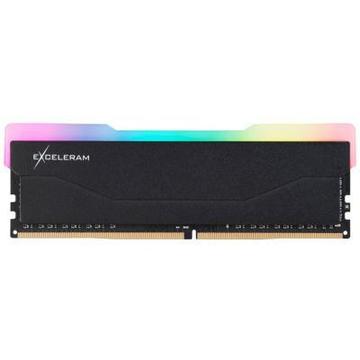 Оперативная память eXceleram DDR4 8GB RGB X2 Series Black (ERX2B408326A)