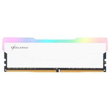 Оперативна пам'ять eXceleram DDR4 8GB RGB X2 Series White (ERX2W408369A)