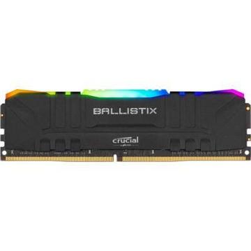 Оперативная память Micron Crucial Ballistix Black DDR4-3200 8GB RGB CL16 (BL8G32C16U4BL)