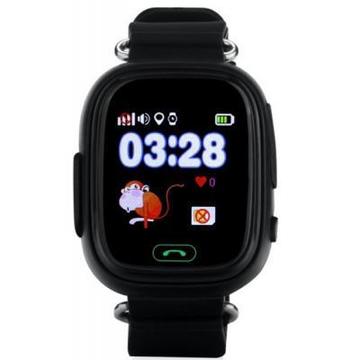 Смарт-годинник GoGPS K04 Black Дитячий GPS годинник-телефон (K04BK)