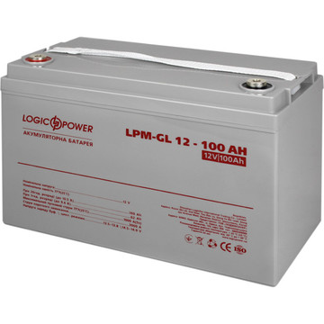 Аккумуляторная батарея для ИБП LogicPower 12V 100AH (LPM-GL 12 - 100 AH) GEL