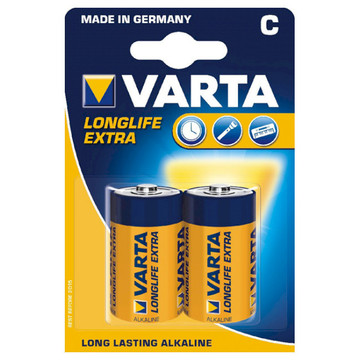 Батарейка VARTA LONGLIFE C BLI 2 ALKALINE