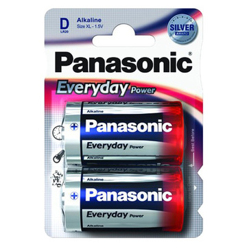 Батарейка Panasonic EVERYDAY POWER D(LR20) 2