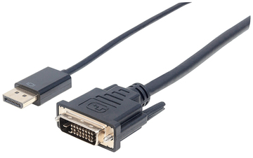 Кабель Manhattan DisplayPort M - DVI-D 25 M 30м