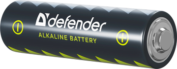 Батарейка Defender (LR6) Alkaline blister 2 pcs
