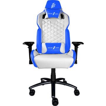Кресло геймерское 1stPlayer DK2 Blue-White