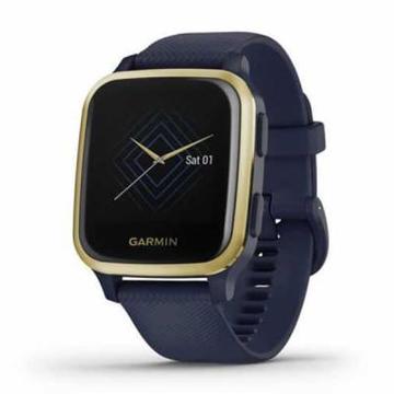 Смарт-часы Garmin Venu Sq Music Navy/Light Gold (010-02426-12)