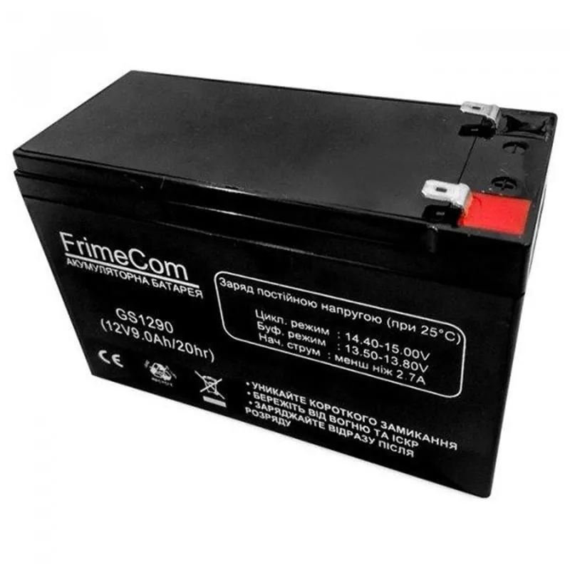 Акумуляторна батарея для ДБЖ FrimeCom 12V 9AH (GS1290) AGM