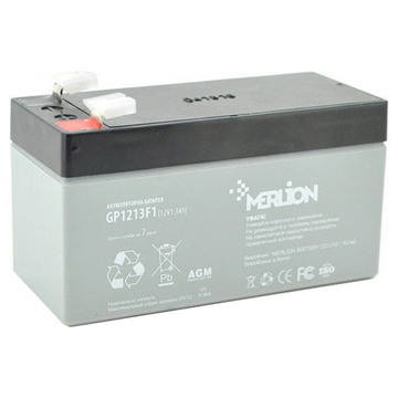 Акумуляторна батарея для ДБЖ Merlion 12V 1.3AH (GP1213F1/06005) AGM