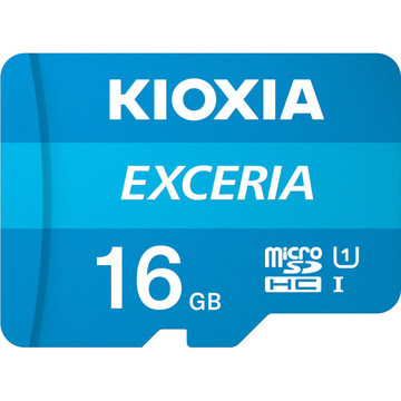 Карта пам'яті  KIOXIA 16Gb Exceria M203 (class 10 UHS I U1) Retail 10 + adapter