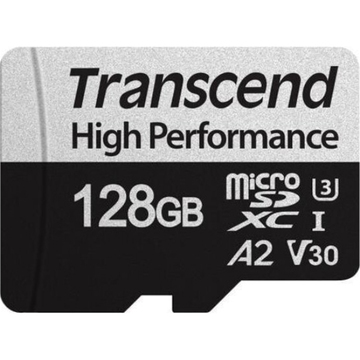 Карта пам'яті  Transcend 128GB microSDXC class 10 UHS-I U3 A2 340S TS128GUSD340S