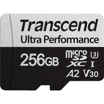 Карта пам'яті  Transcend 256GB microSDXC class 10 UHS-I U3 A2 340S TS256GUSD340S
