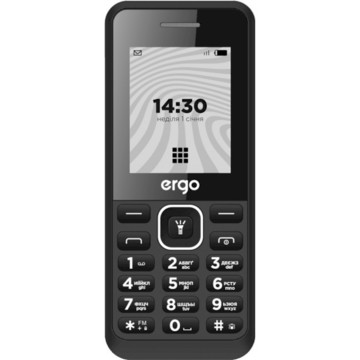 Мобильный телефон ERGO B242 Dual Sim Black