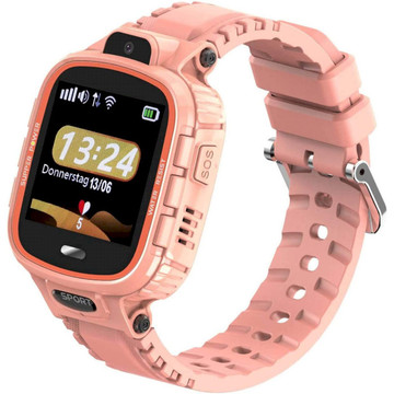 Смарт-часы GoGPS ME K27 Pink Kids watch-phone GPS (K27PK)