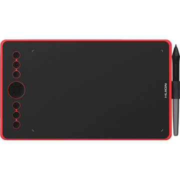 Графічний планшет Huion Inspiroy Ink H320M Coral red