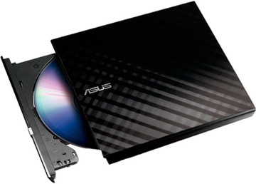 Оптичний привід Asus Lite SDRW-08D2S-U 8х External slim USB2.0 Black