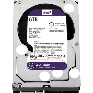 Жесткий диск Western Digital Purple 6TB (WD62PURZ)