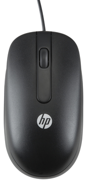 Мышка HP HP Optical Scroll PS/2 2кн. 800 dpi Black (QY775AA)