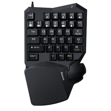 Ігрова клавіатура Baseus GAMO One-Handed Gaming Keyboard Black (GMGK01-01)