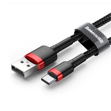 Кабель синхронізації Baseus Kevlar Lightning Cable 2m Red (CALKLF-C19)