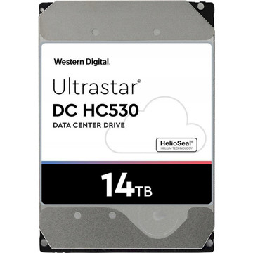 Жорсткий диск Western Digital HDD 14Tb Ultrastar DC HC530 (WUH721414ALE6L4/0F31284)