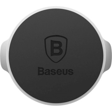 Автотримач Baseus Small ears series Magnetic suction bracket (Flat type) Silver (SUER-C0S)