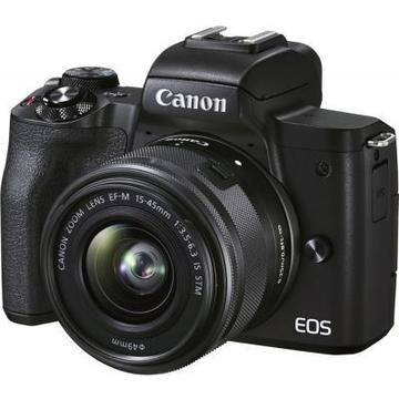 Фотоаппарат Canon EOS M50 Mk2 + 15-45 IS STM Lifestream Kit Black