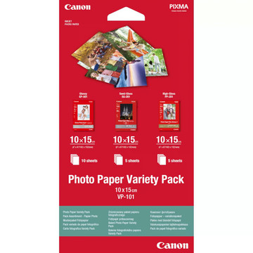 Фотопапір Canon 4"x6" VP101S Photo Paper Variety- Pack