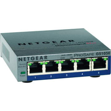 Комутатор NETGEAR GS105E 5xGE