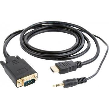 Кабель Cablexpert HDMI to VGA 3.0m (A-HDMI-VGA-03-10)